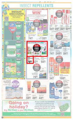 Dis-Chem : Summer Savings (20 October - 13 November 2022), page 6