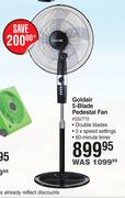 Goldair 5 Blade Pedestal Fan