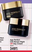 L'Oreal Age Perfect Cell Renew Night Or Day Cream-50ml Each