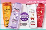 Elvive Shampoo Or Conditioner Assorted-400ml