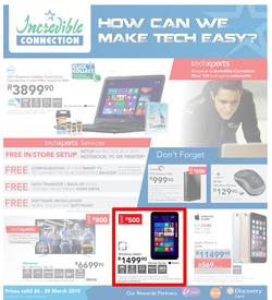 Incredible Connection : How Can We Make Tech Easy? (26 Mar - 29 Mar 2015), page 1