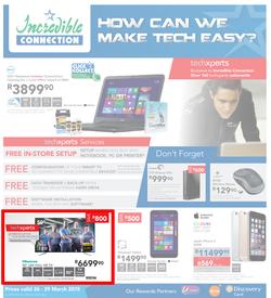 Incredible Connection : How Can We Make Tech Easy? (26 Mar - 29 Mar 2015), page 1