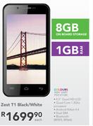 Zest T1 Black/White-Each