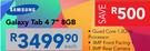 Samsung Galaxy Tab 4 7" 8GB Each
