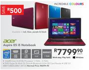 Acer Aspire E5 i5 Notebook Each