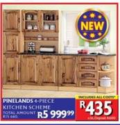 Pinelands 4 Piece Kitchen Scheme