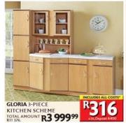 Gloria 3 Piece Kitchen Scheme