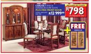 Carlita 9-Piece Diningroom Suite + Free Front Door