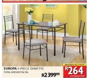 Europa 5-Piece Dinette