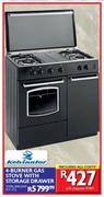 Kelvinator 4 Burner Gas Stove With Storage Drawer