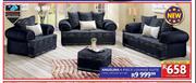 Angelina 4 Piece Lounge Suite