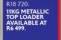LG 11kg Metallic Top Loader