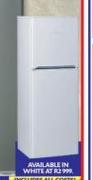 KIC 215ltr White Double Door Fridge