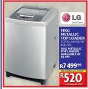 LG 11kg Metallic Top Loader