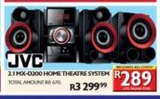 JVC 2.1 MX-D200 Home Theatre System