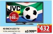 JVC 40" LED TV