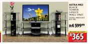 Astra MK3 Black Tower 3-Piece Wall Unit