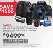 Canon EOS 700D Extreme Bundle