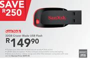 SanDisk 32GB Cruzer Blade USB Flash
