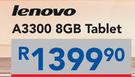  Lenovo A3300 8GB Tablet