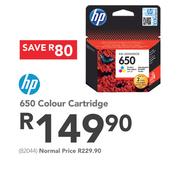 HP 650 Colour Cartridge