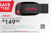 SanDisk 8GB Cruzer Blade USB Flash
