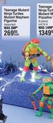 Teenage Mutant Ninja Turtles Mutant Mayhem Figurine Assorted-Each