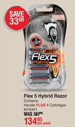 Bic Flex 5 Hybrid Razor-Per Pack