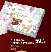Magnat Nut Dream Hazelnut Pralines-123g Each