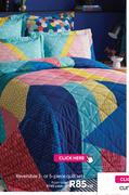 Romi Reversible 3 Or 5 Piece Quilt Set