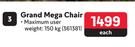 0Campmaster Grand Mega Chair-Each