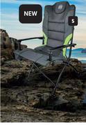 Campmaster Deluxe 700 Hard Arm Chair-Each