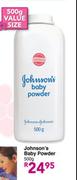 Johnson's Baby Powder-500g