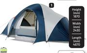 Camp Master Dome 820 Tent