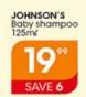 Johnson's Baby Shampoo-125ml