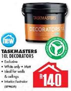Taskmasters 10L Decorators