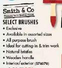 Smith & Co. Select Brushes-Each