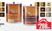 Fired Earth 5L Velvet Wood Gloss Varnish