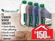 Sherwood 1L Stained Wood Sealers-Each