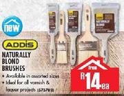 Addis Naturally Blond Brushes-Each