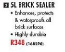 Gripseal 5ltr Brick Sealer