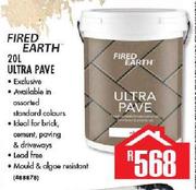 Fired Earth 20ltr Ultra Pave
