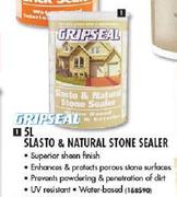 Gripseal 5ltr Slasto & Natural Stone Sealer