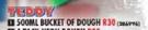 Teddy 500ml Bucket Of Dough