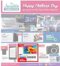 Incredible Connection : Happy Mothers Day (7 May - 10 May 2015), page 1