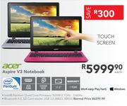 Acer Aspire V3 Notebook Each
