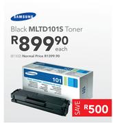 Samsung Black MLTD101S Toner-Each