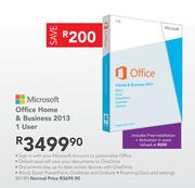 Microsoft Office Home & Business 2013 1 User