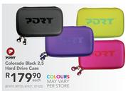 Port Colorado Black 2.5 Hard Drive Case-Each