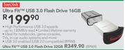 SanDisk Ultra Fit USB 3.0 Flash Drive 16GB